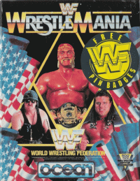 WWF WrestleMania ZX Spectrum  box art